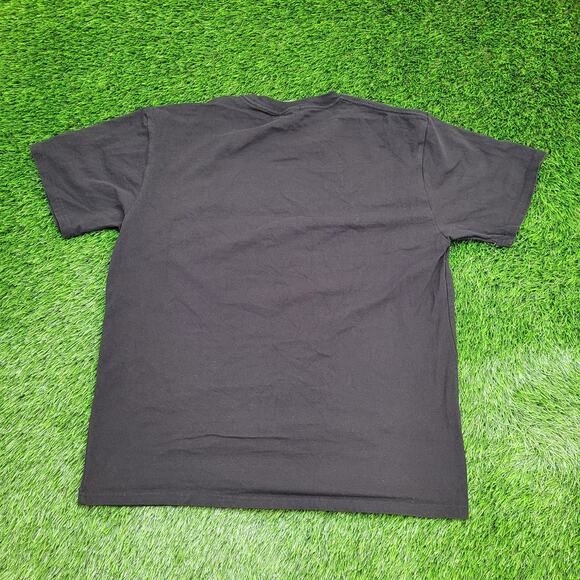 Vintage Cactus Floral Shirt XL 23x27 Black Western - Picture 2 of 12